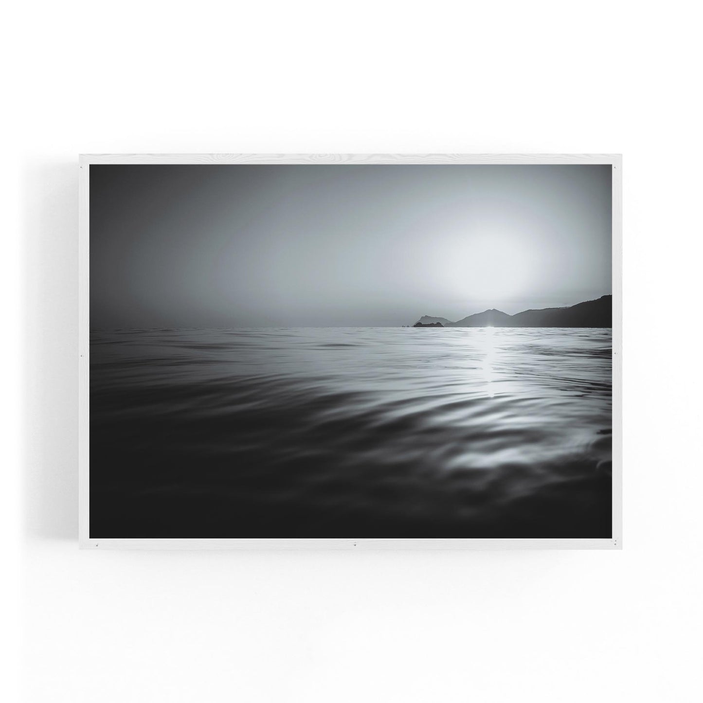 Dark Coastal Waters Photograph Wall Art - The Affordable Art Company