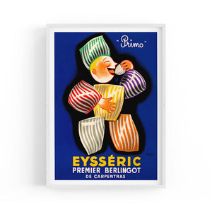 Eysseric French Vintage Food Advert Wall Art - The Affordable Art Company