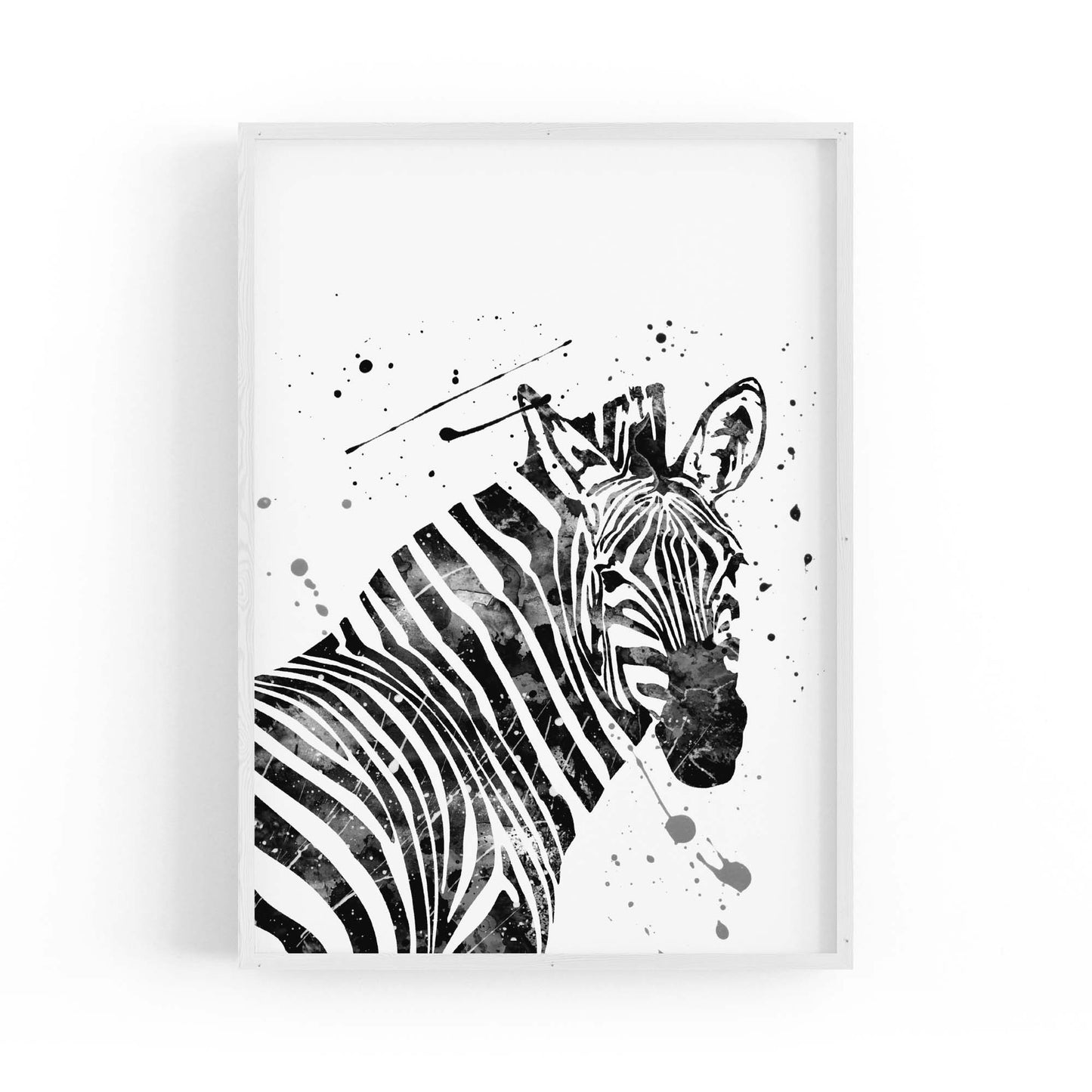 Zebra Painting Nursery Safari Animal Wall Art #2 - The Affordable Art Company