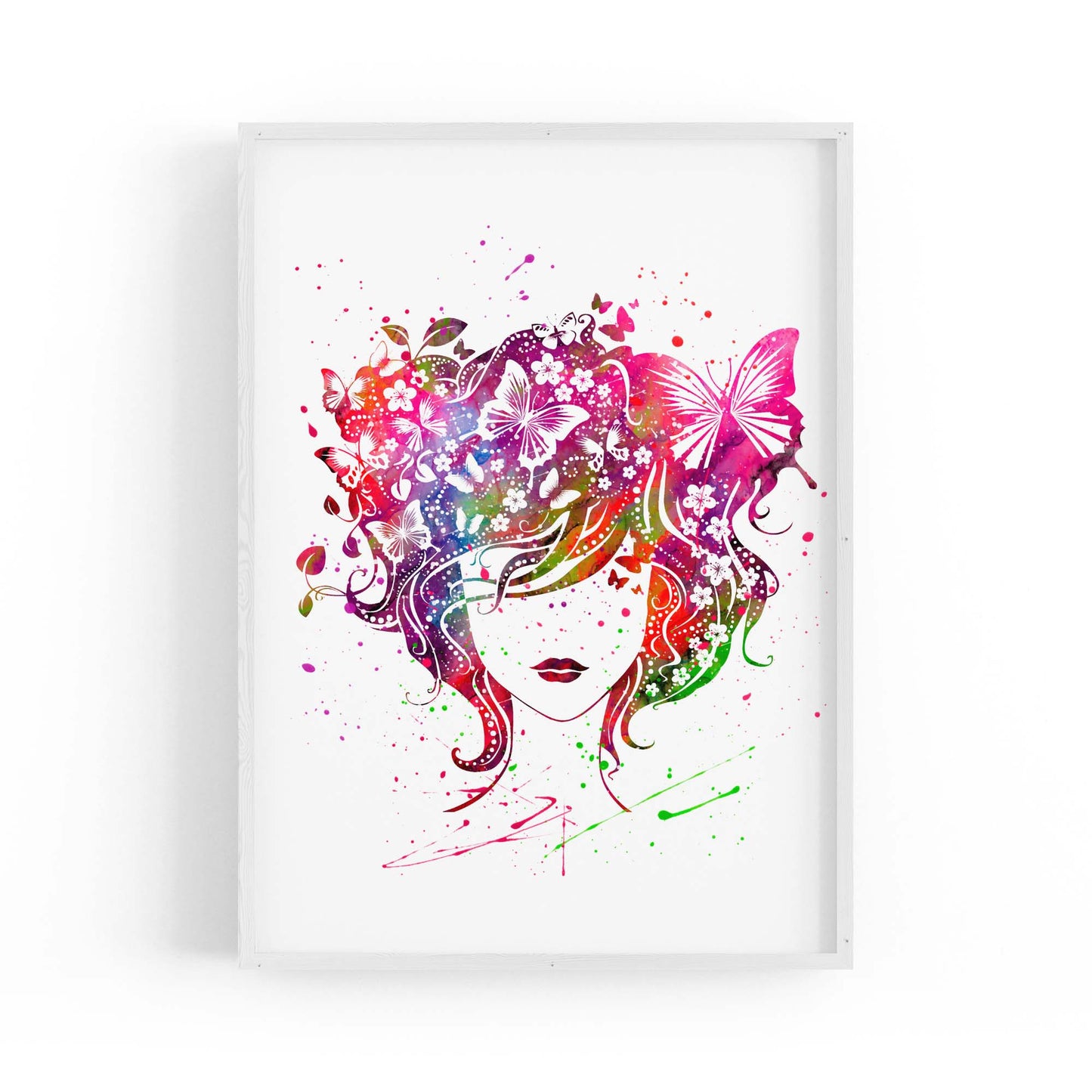 Boho Chic Fashion Girls Bedroom Wall Art - The Affordable Art Company