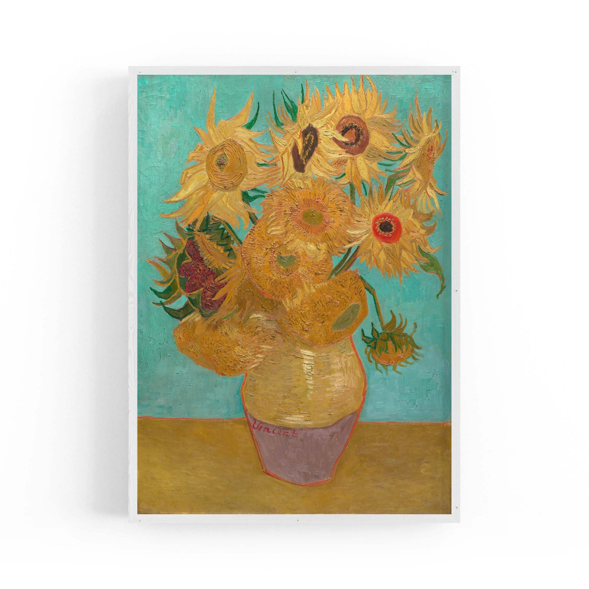 Sunflowers by Vincent Van Gogh Painting Wall Art - The Affordable Art Company