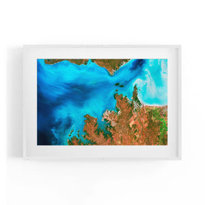 Clarence Strait, Australia Aerial Photograph Wall Art - The Affordable Art Company
