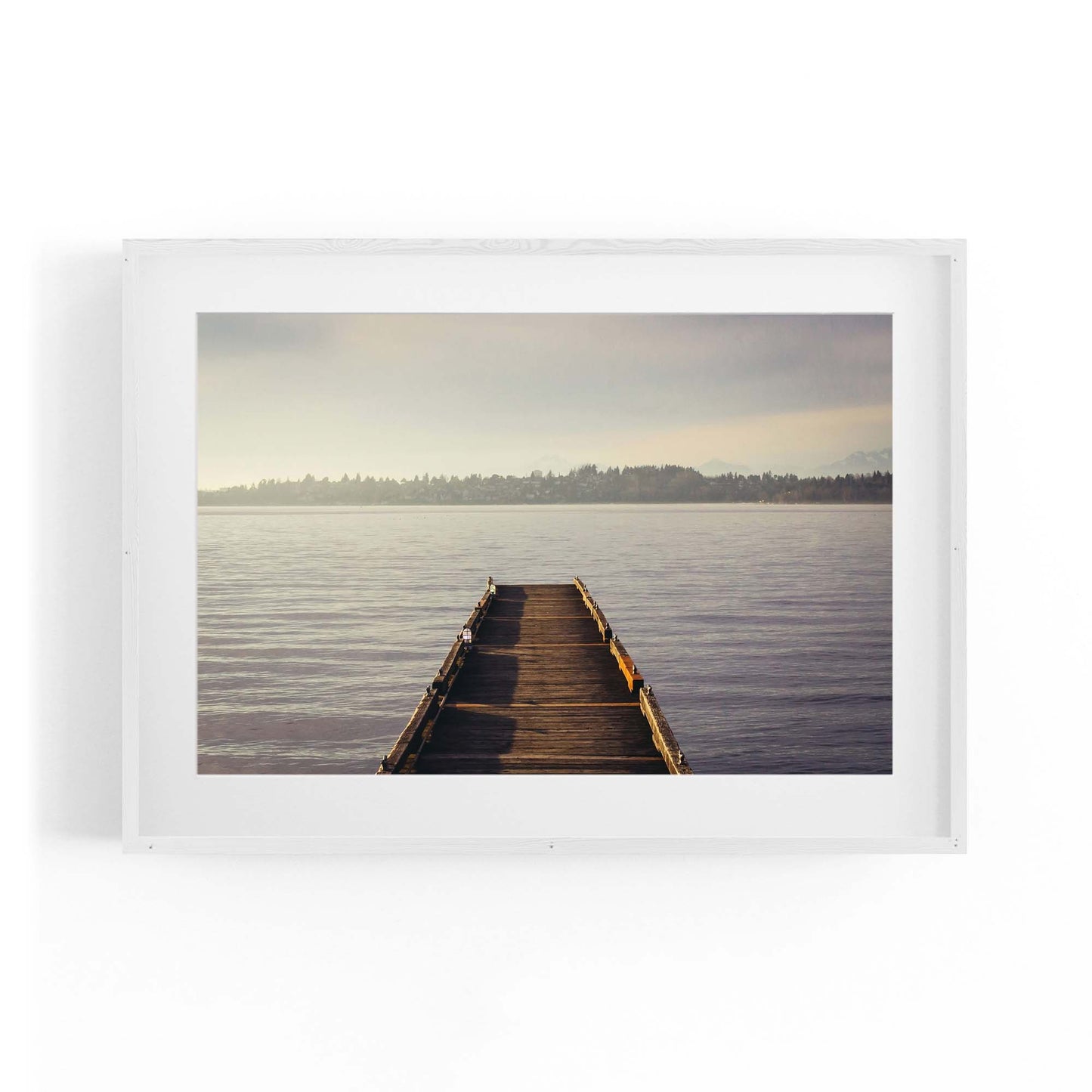 Calming Coast Landscape Photograph Wall Art - The Affordable Art Company