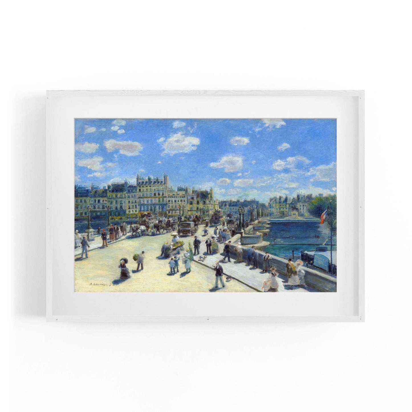 Pont Neuf, Renoir Famous Painting Wall Art - The Affordable Art Company