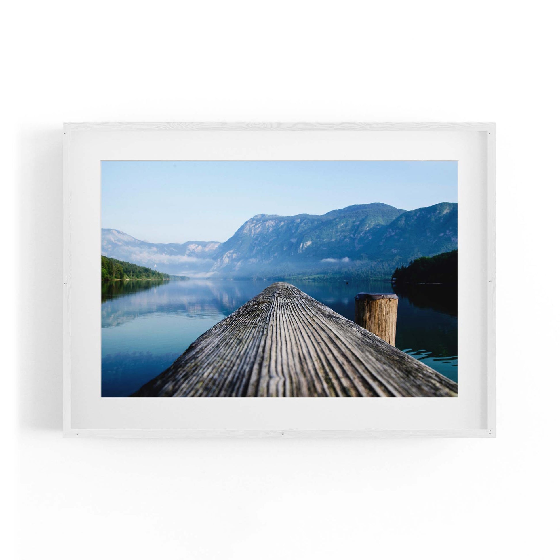 Lookout Lake Landscape Photograph Wall Art - The Affordable Art Company