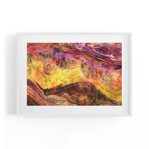 Meteorite Crater Australia Aerial Photograph Wall Art - The Affordable Art Company