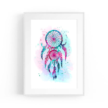 Dream Catcher Nursery Baby Bedroom Wall Art #1 - The Affordable Art Company