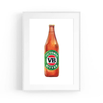 Victoria Bitter Longneck Painting Wall Art - The Affordable Art Company