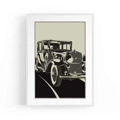 Art Deco Car Vintage Retro New York Wall Art #2 - The Affordable Art Company