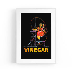 Vinegar Girl, Night Richmond Melbourne Wall Art - The Affordable Art Company
