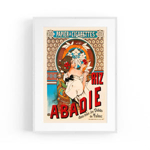 Abadie Cigarette Vintage Advert Wall Art - The Affordable Art Company