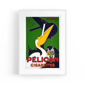 Pelican Cigarettes Vintage Advert Wall Art - The Affordable Art Company