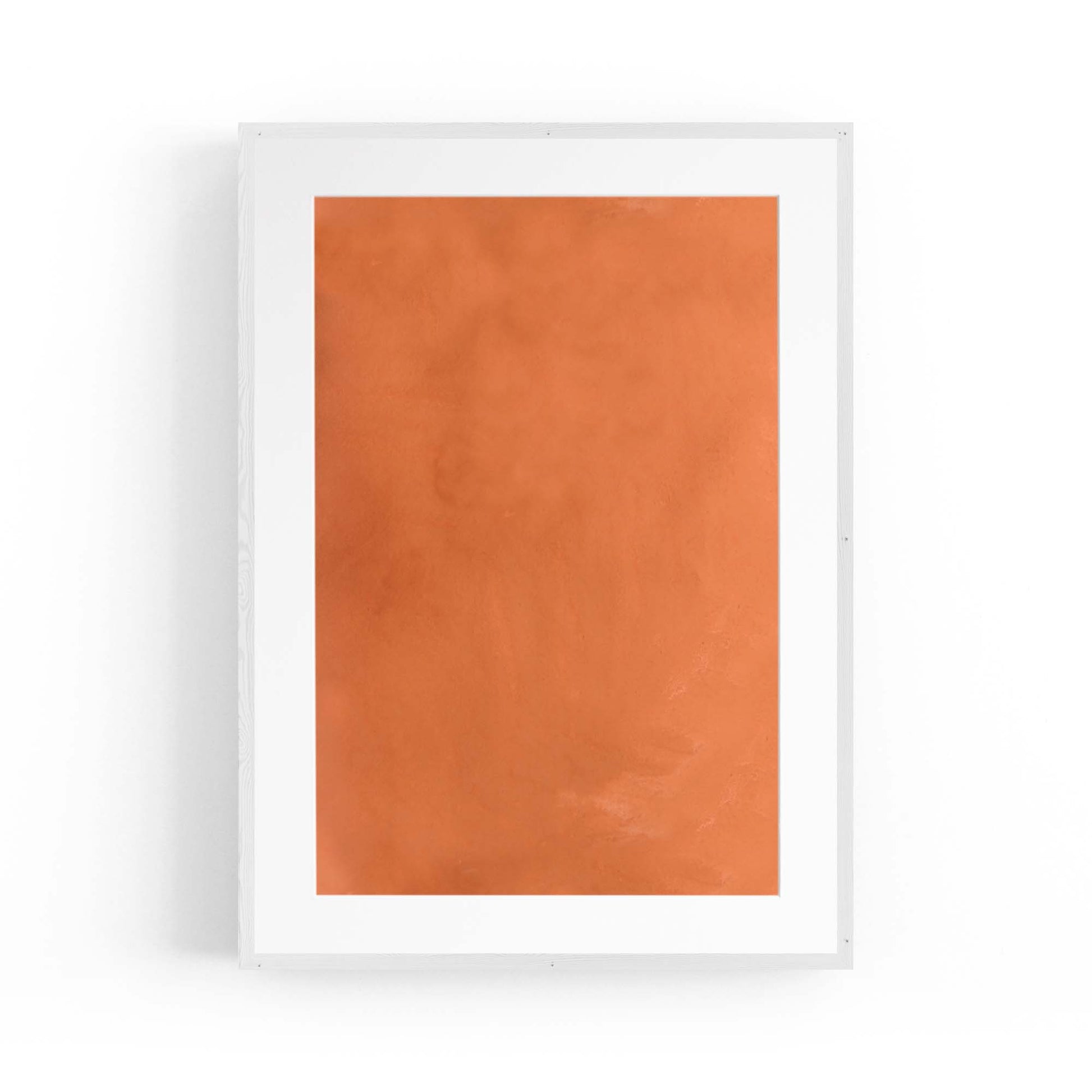 Terracotta Painting Abstract Minimal Wall Art #2 - The Affordable Art Company