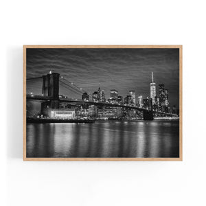 Brooklyn Bridge New York Photograph Wall Art - The Affordable Art Company