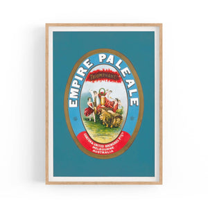 Empire Pale Ale Brewery Vintage Beer Wall Art - The Affordable Art Company