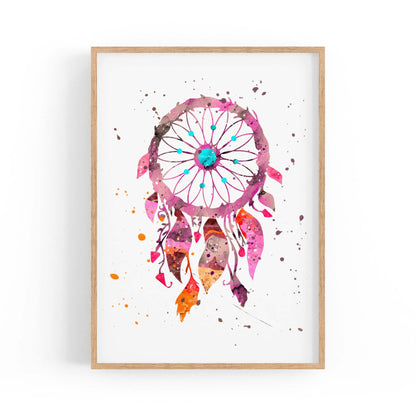 Dream Catcher Nursery Baby Bedroom Wall Art #2 - The Affordable Art Company