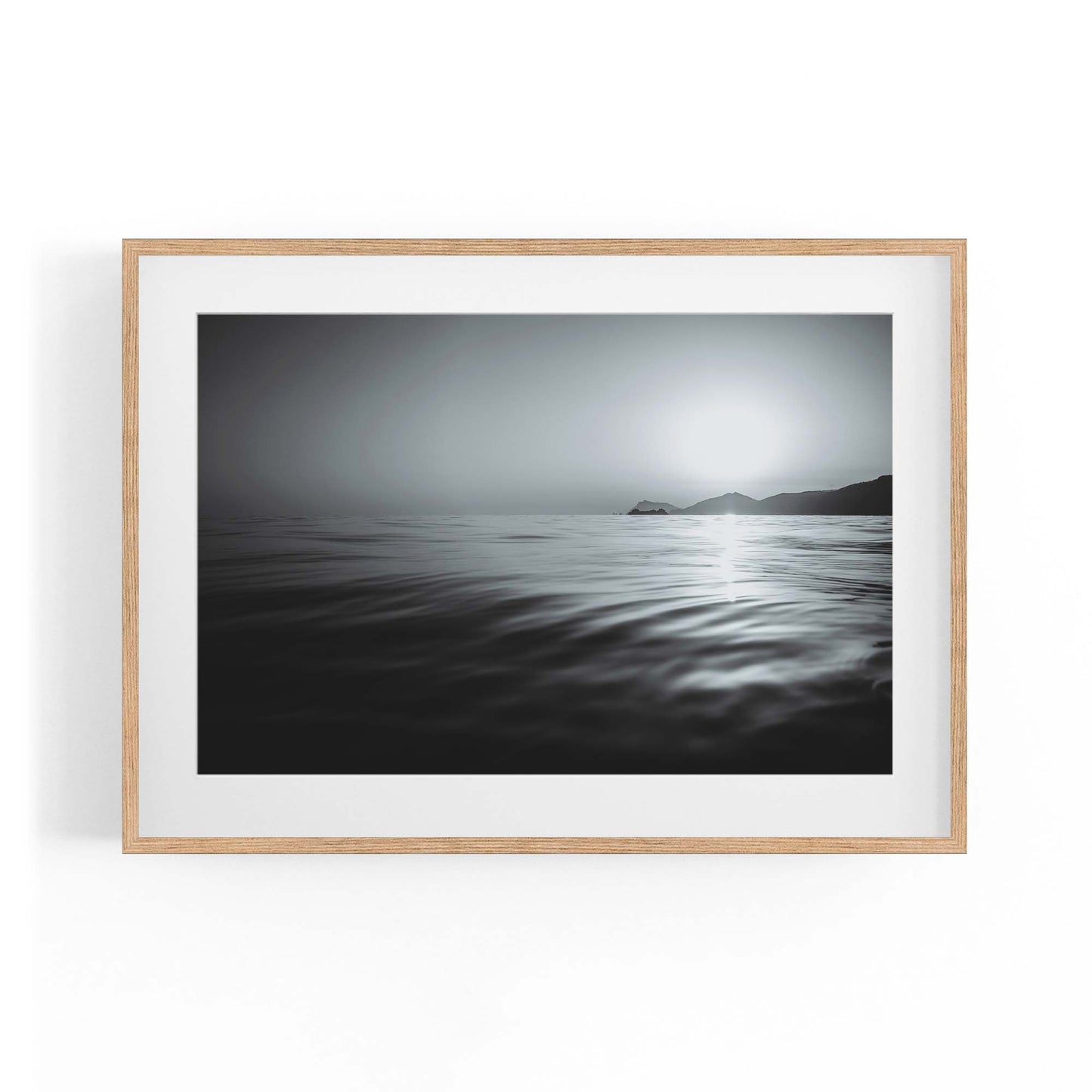 Dark Coastal Waters Photograph Wall Art - The Affordable Art Company