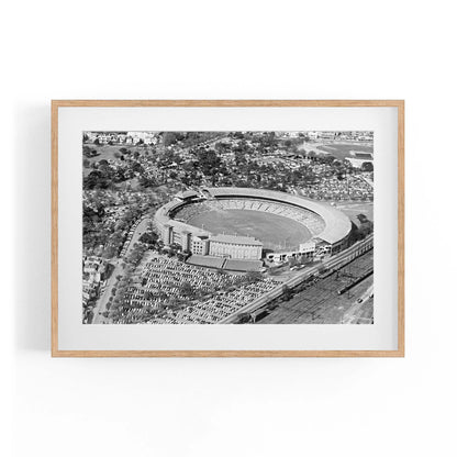 Melbourne Cricket Ground Vintage MCG Wall Art - The Affordable Art Company