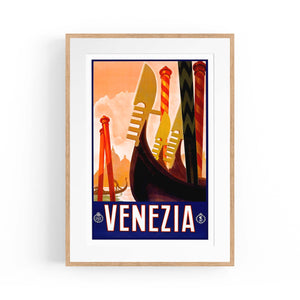Vintage Venezia (Venice), Italy Advert Wall Art - The Affordable Art Company