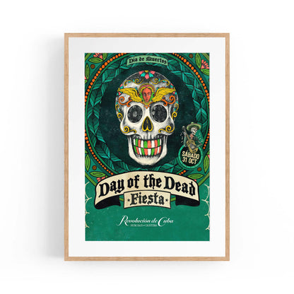 Vintage Mexican Day of the Dead Skulls Wall Art #1 - The Affordable Art Company