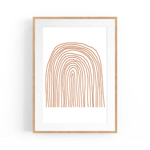 Minimal Lines Abstract Wall Art #2 - The Affordable Art Company