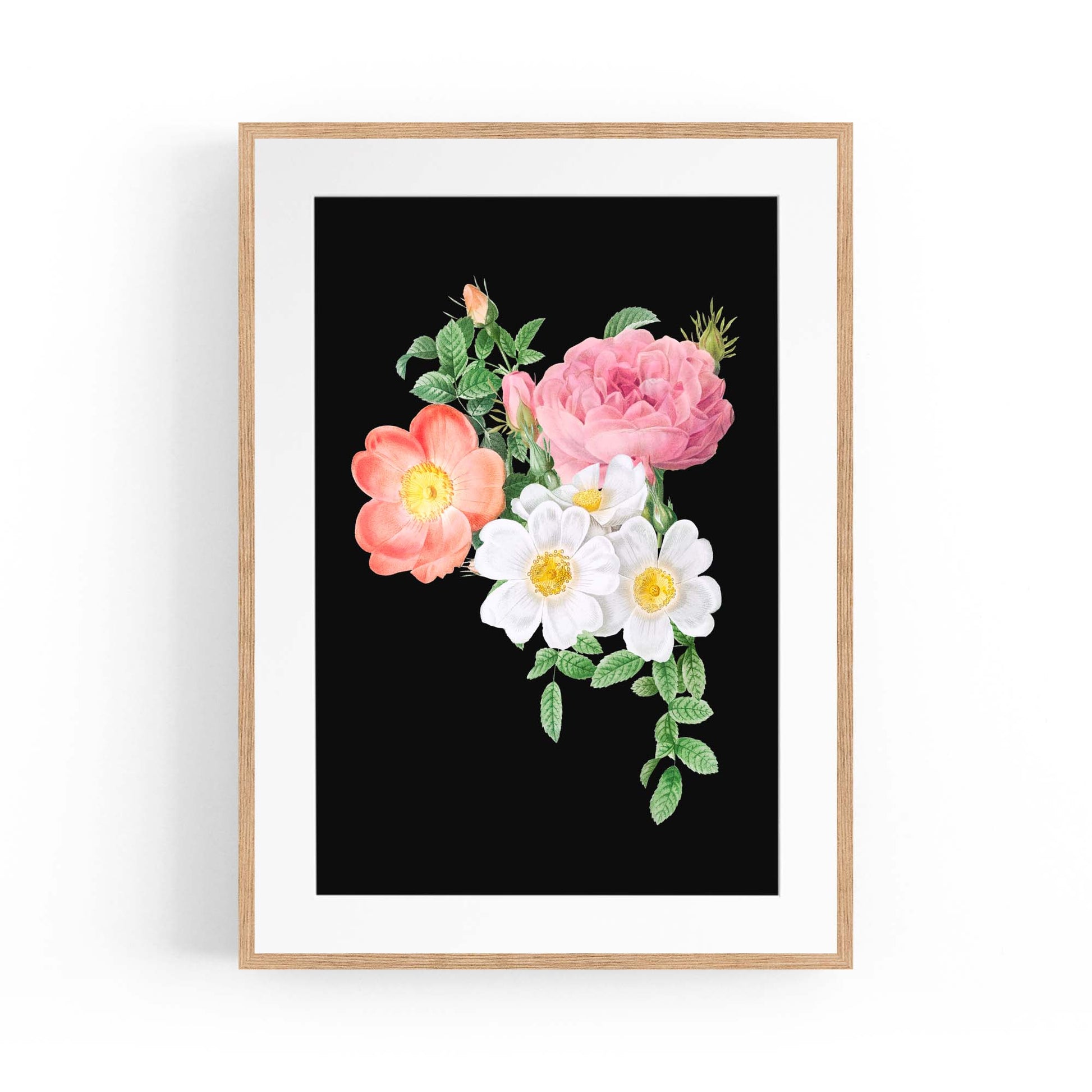 Botanical Flower Painting Floral Kitchen Wall Art #9 - The Affordable Art Company