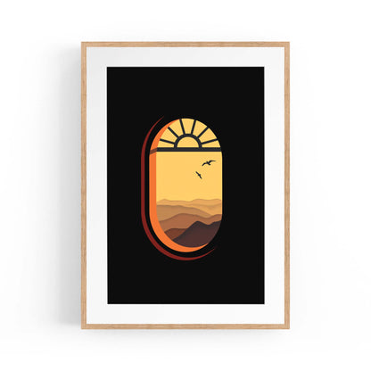 Retro Morning Window Kitchen Wall Art - The Affordable Art Company