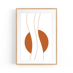 Minimal Waves Line Abstract Wall Art #6 - The Affordable Art Company