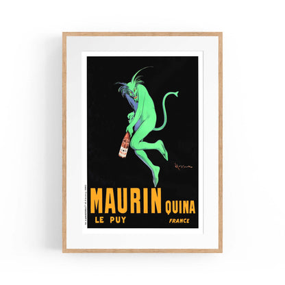 French Maurin Vintage Advert Restaurant Wall Art - The Affordable Art Company