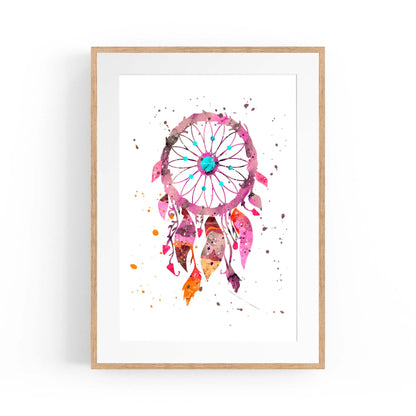 Dream Catcher Nursery Baby Bedroom Wall Art #2 - The Affordable Art Company