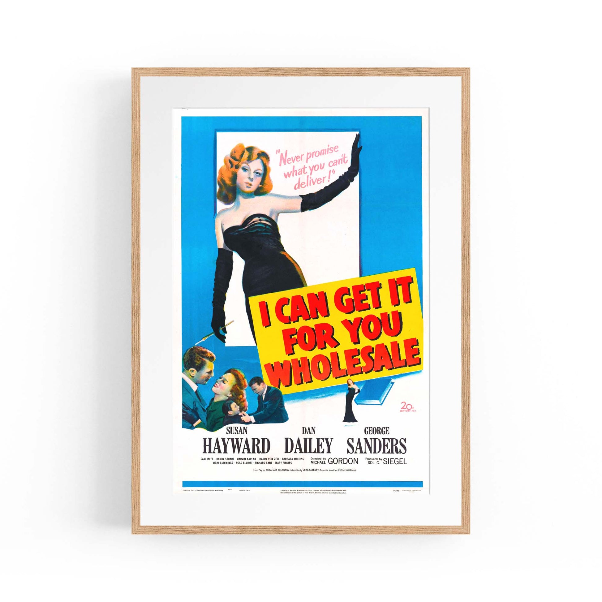 I Can Get You For Wholesale Movie Wall Art - The Affordable Art Company