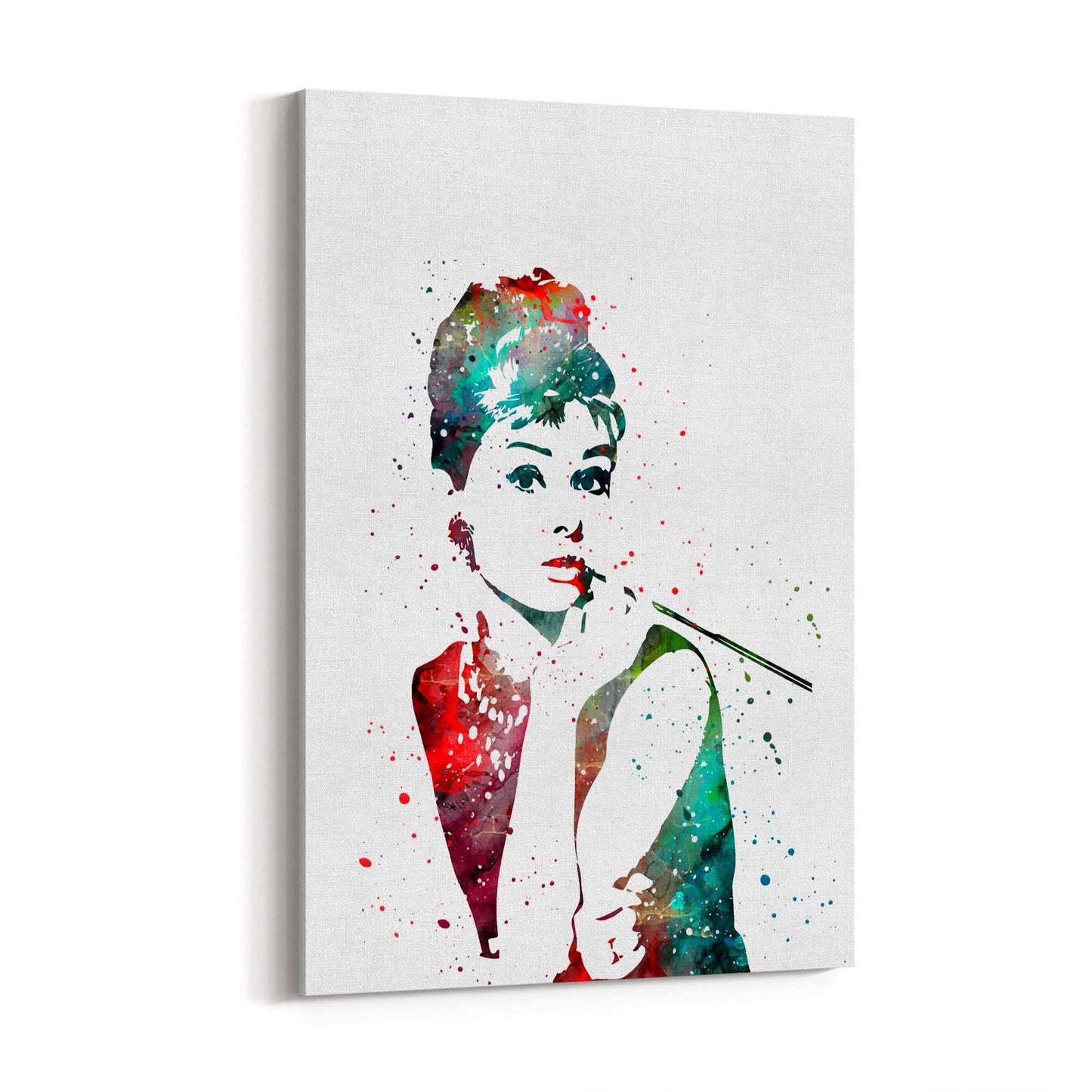 Audrey Hepburn Fashion Minimal Bedroom Wall Art #3 - The Affordable Art Company