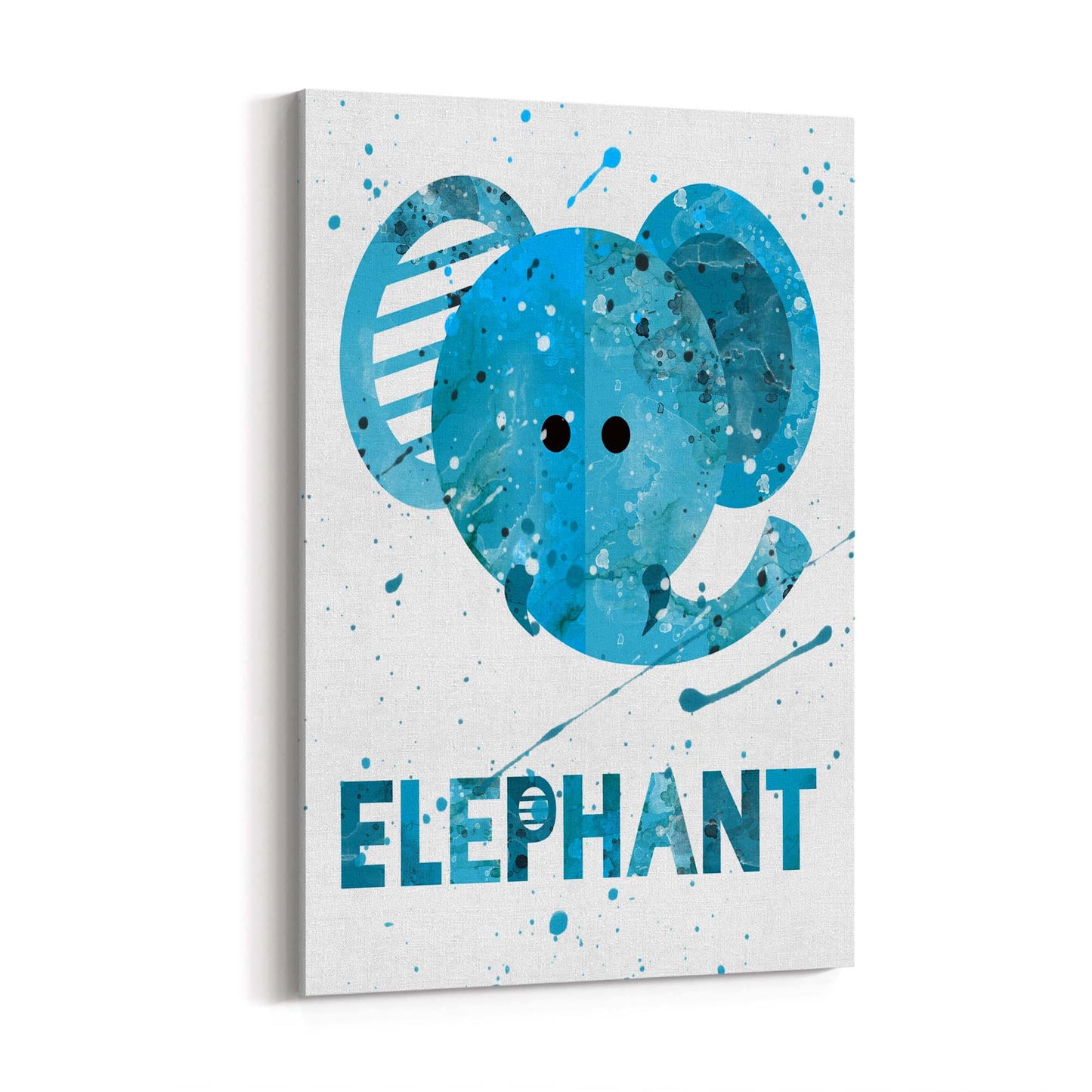 Elephant Nursery Nursery Babys Bedroom Wall Art - The Affordable Art Company