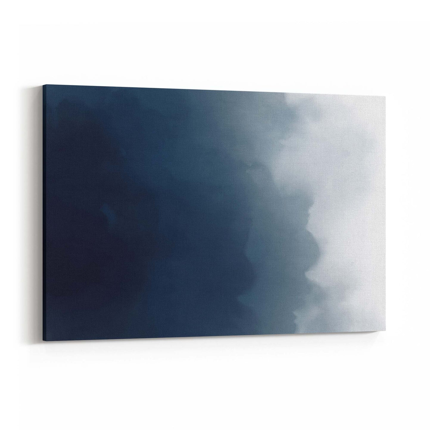 Minimal Blue Painting Abstract Modern Wall Art #17 - The Affordable Art Company