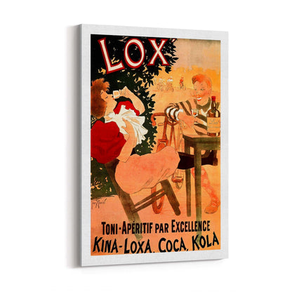 Lox Coca Vintage Advert Cafe Restaurant Wall Art - The Affordable Art Company