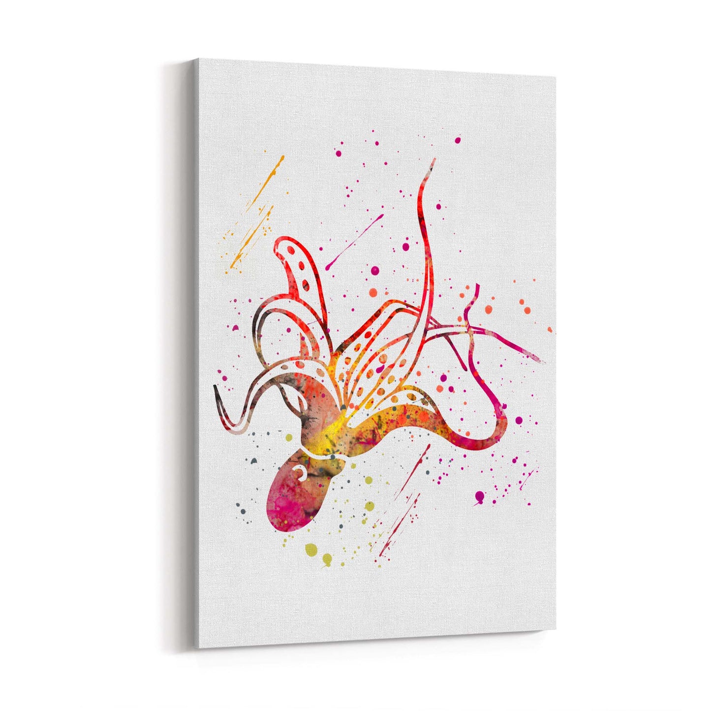 Cute Squid Painting Sealife Nursery Wall Art - The Affordable Art Company