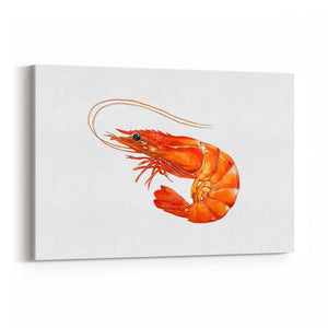 Australian Shrimp Barbeque Painting Wall Art - The Affordable Art Company
