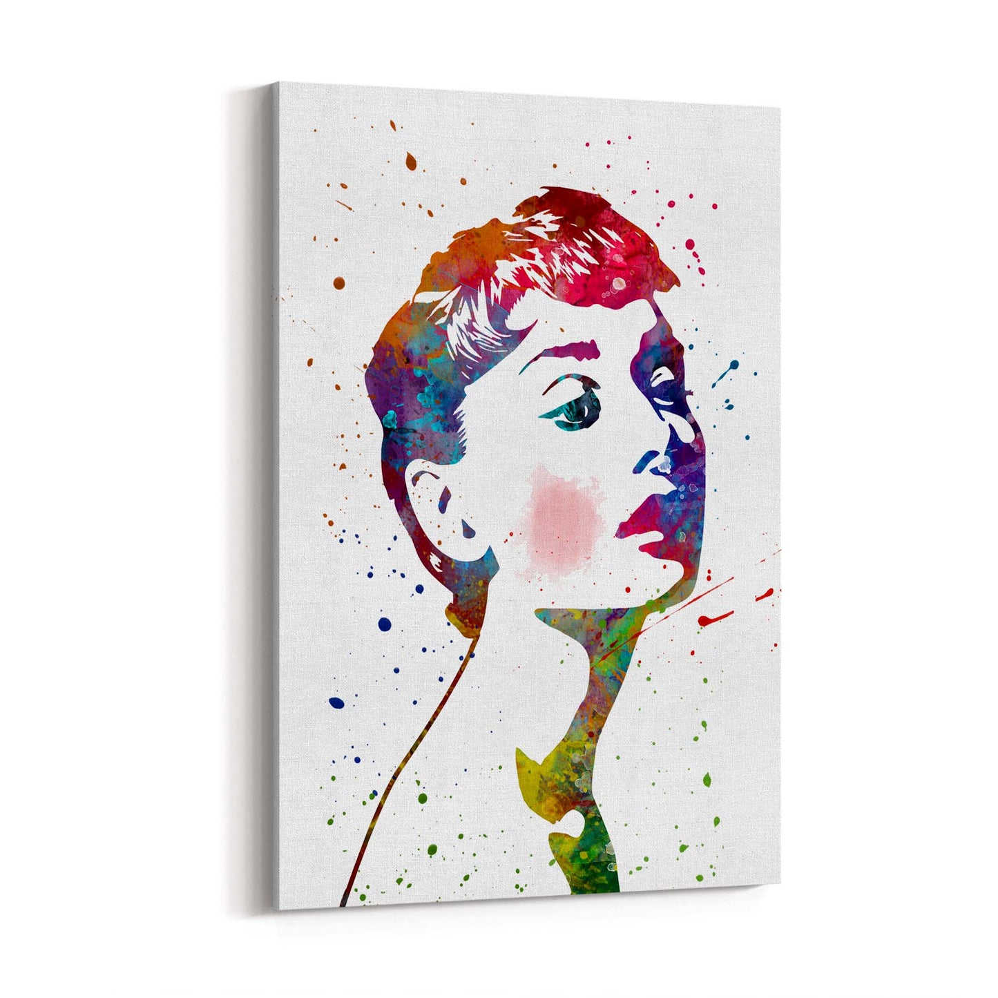 Audrey Hepburn Fashion Minimal Bedroom Wall Art #4 - The Affordable Art Company