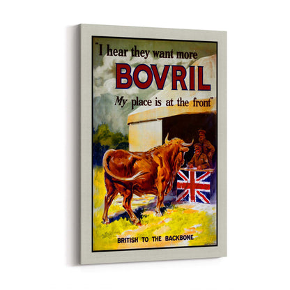 British Bovril Vintage War Advert Wall Art - The Affordable Art Company