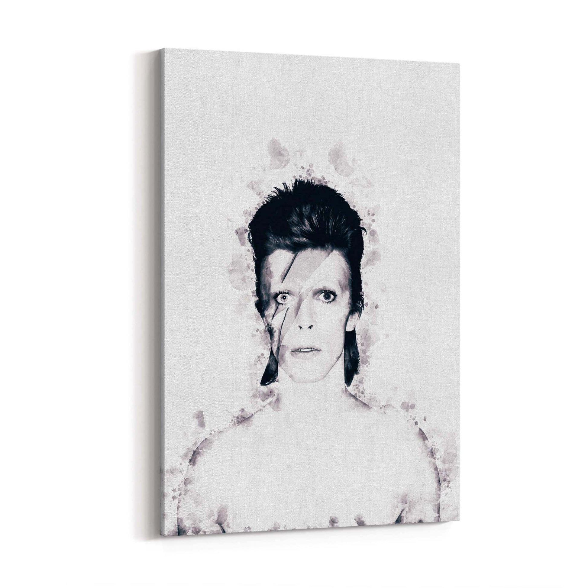 David Bowie Ink Painting Ziggy Stardust Wall Art - The Affordable Art Company