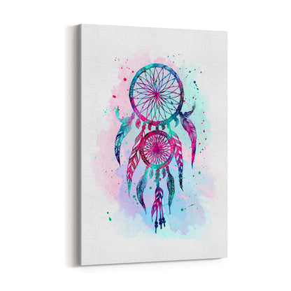 Dream Catcher Nursery Baby Bedroom Wall Art #1 - The Affordable Art Company