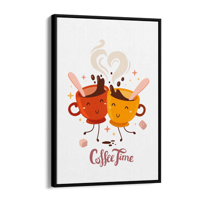 Coffee Quote Kitchen Cafe Style Morning Wall Art #4 - The Affordable Art Company