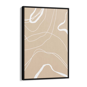 Minimal Pastel Abstract Retro Shapes Wall Art #7 - The Affordable Art Company