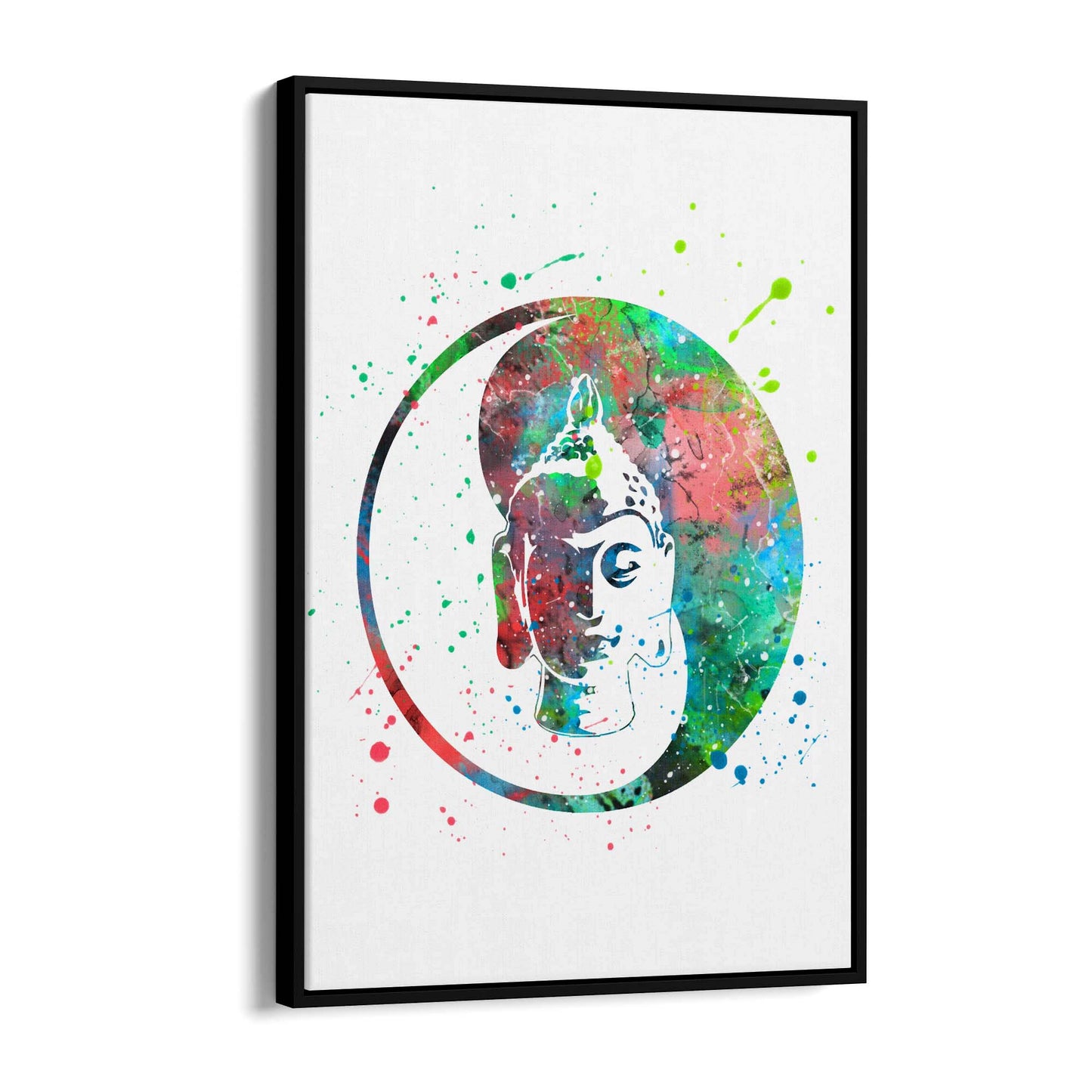 Yoga Studio Mandala Calming Yoga Buddhist Wall Art #3 - The Affordable Art Company