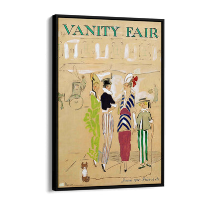 Vintage Vanity Fair Fashion Wall Art - The Affordable Art Company