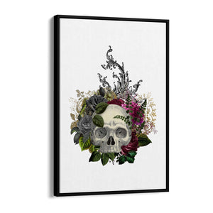 Gothic Skull Fashion Girls Bedroom Artwork Wall Art - The Affordable Art Company