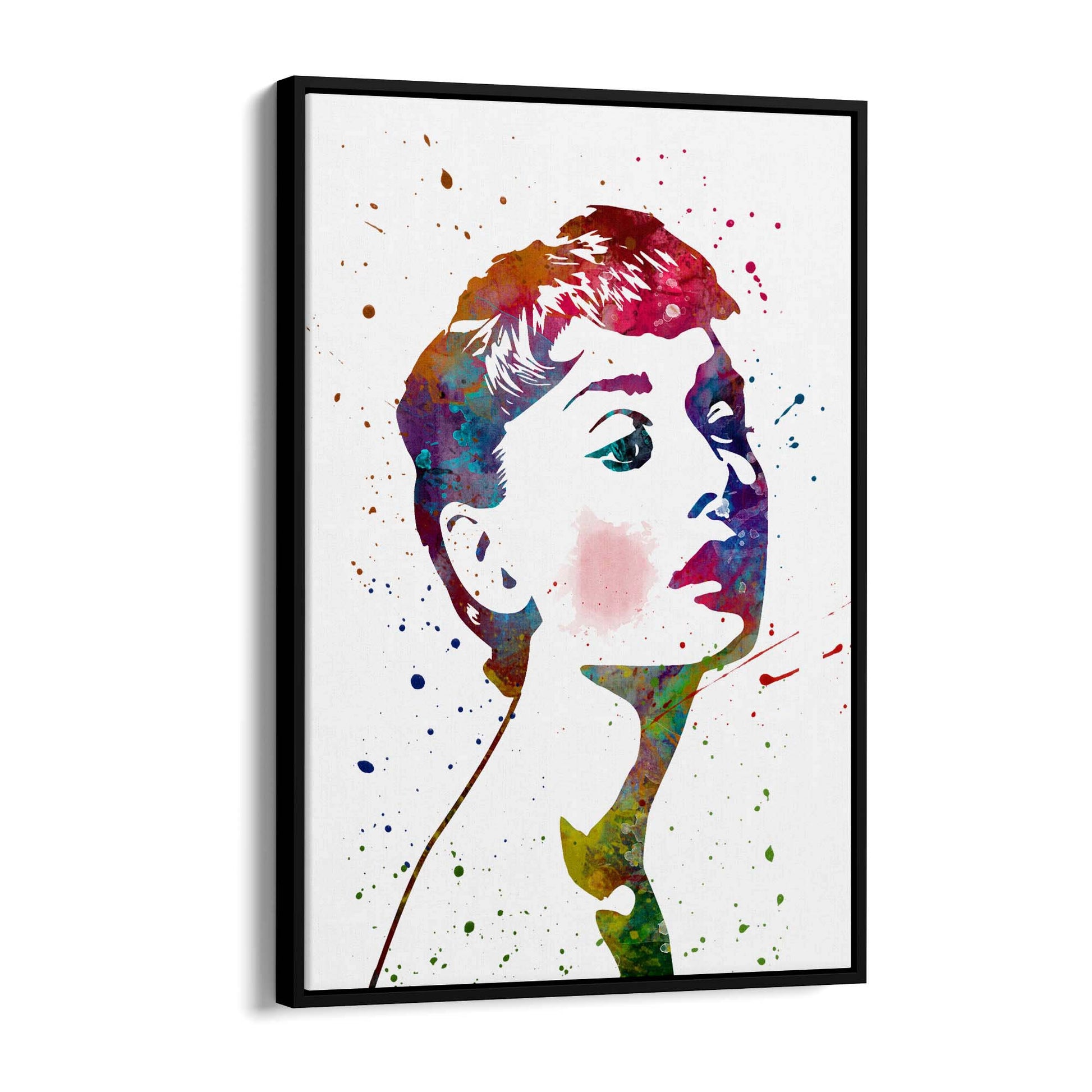 Audrey Hepburn Fashion Minimal Bedroom Wall Art #4 - The Affordable Art Company