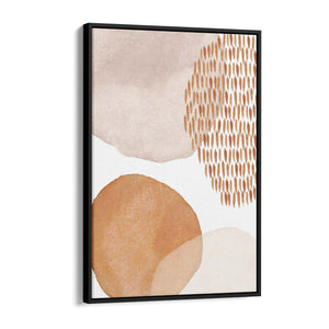 Abstract Modern Watercolour Shapes Painting Wall Art #15 - The Affordable Art Company