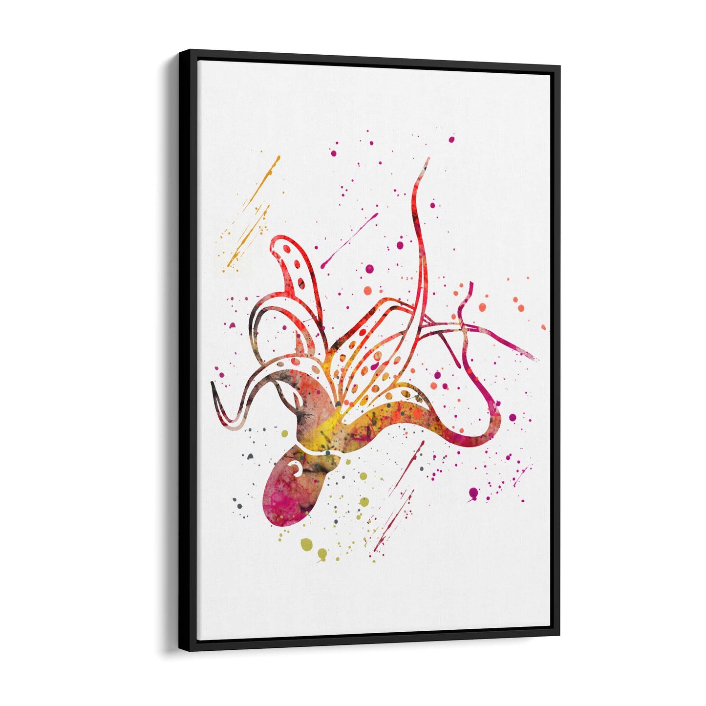 Cute Squid Painting Sealife Nursery Wall Art - The Affordable Art Company