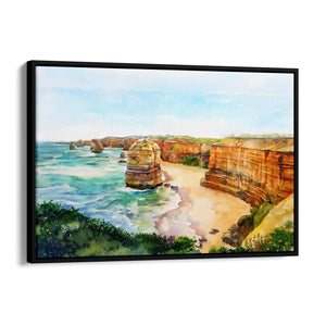 12 Apostles Victoria Melbourne Painting Wall Art - The Affordable Art Company